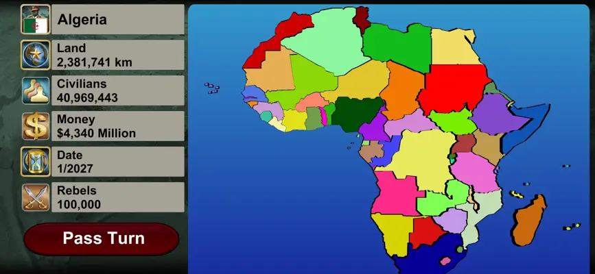 Africa Empire 2027 android App screenshot 1